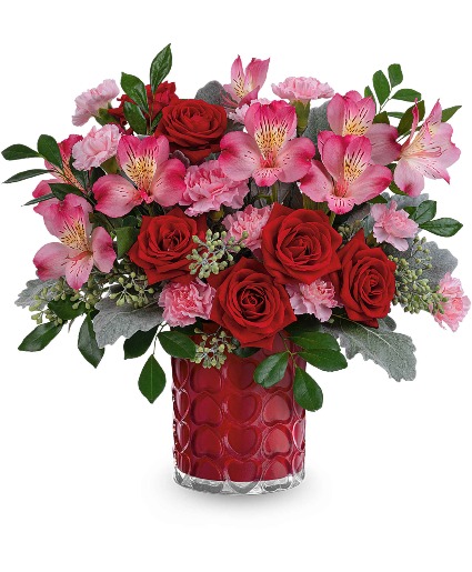 Teleflora's Enchanted Hearts Bouquet