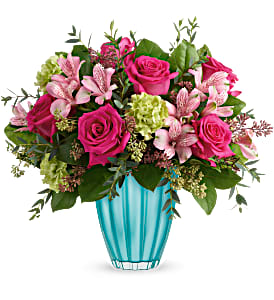 Teleflora's Enchanted Spring Bouquet Vase