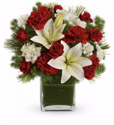 Teleflora's Enchanted Winter Bouquet Christmas