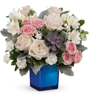Teleflora's Enchanting Blue Bouquet 