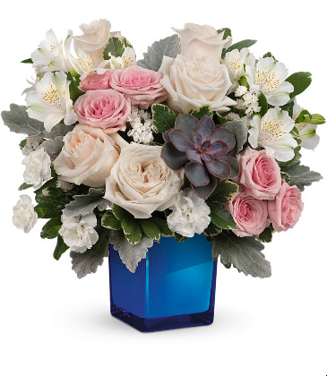 Teleflora's Enchanting Blue Bouquet  in Livermore, CA | KNODT'S FLOWERS