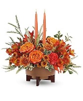 Teleflora's Fall Harvest Centerpiece 
