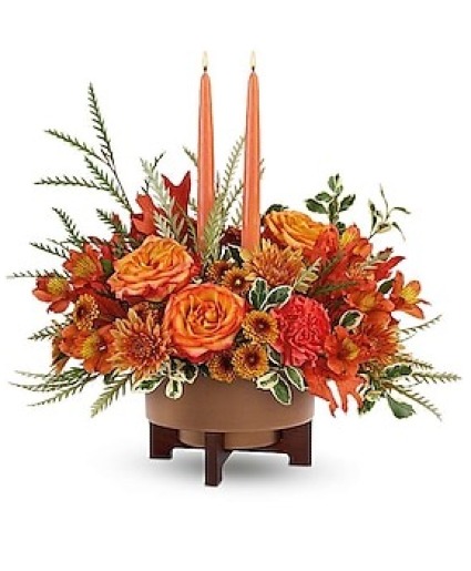 Teleflora's Fall Harvest Centerpiece 