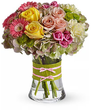 Teleflora's Fashionista Blooms Vase Arrangement