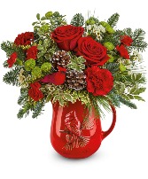 Teleflora's Festive Flight Bouquet 