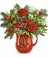 Teleflora's Festive Flight Bouquet 