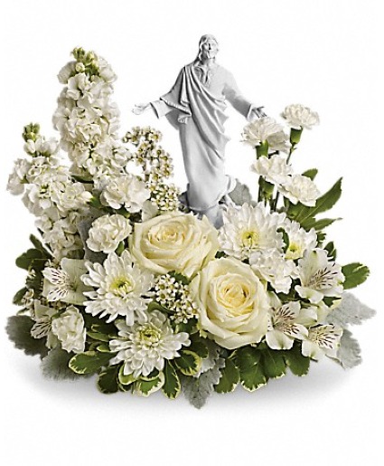 Teleflora's Forever Faithful Bouquet Sympathy