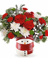 Teleflora's Frosty Wishes Bouquet 