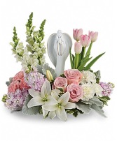 Teleflora's Garden of Hope Bouquet Sympathy