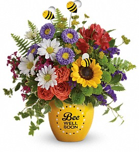 Teleflora's Garden of Wellness Bouquet Fresh Flower with Keepsake