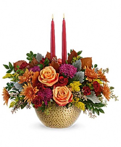 Teleflora's Gleaming Autumn Bouquet