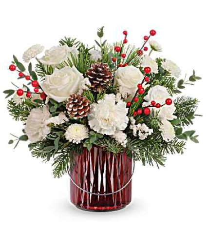 Teleflora's Gleaming Holiday Bouquet 