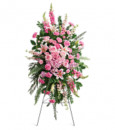 Teleflora's Glorious Farewell Standing Spray