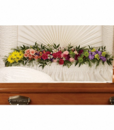 Teleflora's Glorious Memories Garland Funeral Flowers