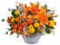 Teleflora’s Golden Bounty Centerpiece Fall