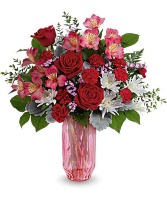 Teleflora's Gorgeous Gem Vase Arrangement 