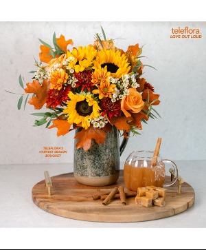 Teleflora's Harvest Bouquet In-Season Fresh Floral Design