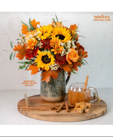 Teleflora's Harvest Bouquet In-Season Fresh Floral Design in Allegan, MI | Allegan Floral and Gifts