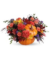 Teleflora's Hauntingly Pretty Pumpkin Bouquet 