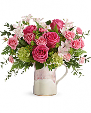 Teleflora's Heart Stone Bouquet in Wray, CO | LEIGH FLORAL & GIFT Teleflora's Heart Stone Bouquet in Wray, CO | LEIGH FLORAL & GIFT