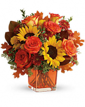 Teleflora's Hello Autumn Bouquet Fall Fresh Arrangement