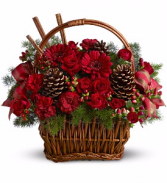 Teleflora's Holiday Spice Basket Christmas