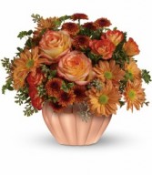 Teleflora's Joyful Hearth Bouquet Fresh Arrangement