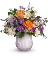 Teleflora's Lavender Luster Bouquet T24E305A