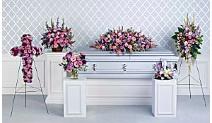 Teleflora's Lavender Tribute Collection Sympathy Collection