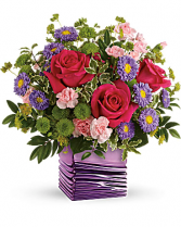 Teleflora's Lavender Waves - 405 Flower Arrangement