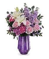 Teleflora's Lavender Whimsy Bouquet 