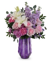 Teleflora's Lavender Whimsy Bouquet DX Fresh