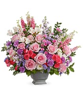 Teleflora's Love and Light Bouquet Fresh Arrangement in a Teleflora Keepsake