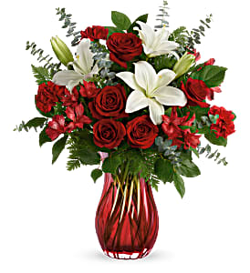 Teleflora's Love Conquers All T21V200B Bouquet