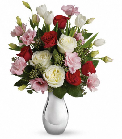 Teleflora's Love Forever Bouquet Vase Bouquet