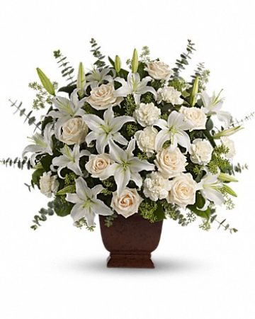 Teleflora's Loving Lilies and Roses Bouquet Arrangement