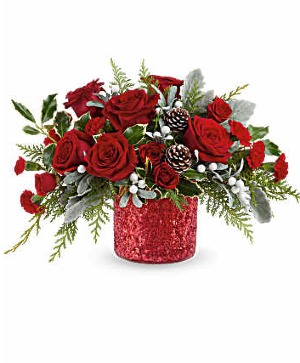 Teleflora's Magical Wish Bouquet Fresh Arrangement in a Teleflora Keepsake