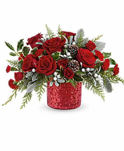 Teleflora's Magical Wish Bouquet Fresh Arrangement in a Teleflora Keepsake