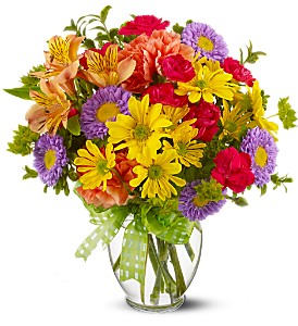 teleflora s make a wish vased arrangement in auburndale fl the house of flowers usd