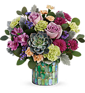 Teleflora's Marvelous Mosaic T20S100B Bouquet