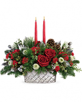 Teleflora's Merry Mercury Centerpiece T19X100A