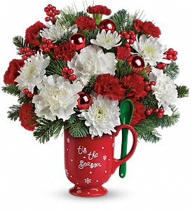 Teleflora's Merry Mug Bouquet 