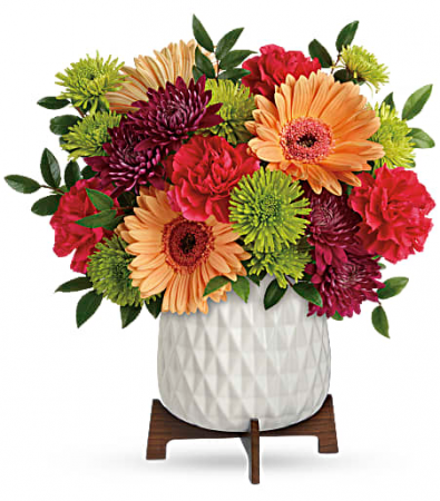 Teleflora's Mid Mod Brights Bouquet