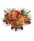 Teleflora's Modern Copper Centerpiece 