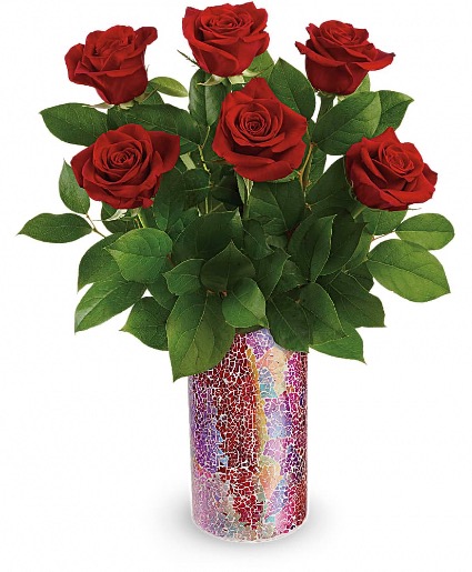 Teleflora's Modern Rose Bouquet