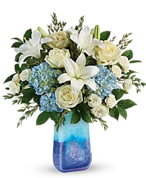 Teleflora's Ocean Sparkle Bouquet 