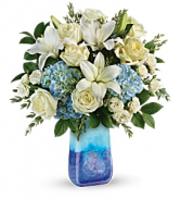 Teleflora's Ocean Sparkle Bouquet DX TEV57-2B
