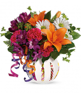 Teleflora's Party Starter Fresh Vase