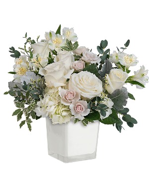 Teleflora's Peaceful Clouds Bouquet 