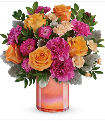 Teleflora's Perfect Spring Peach T20E300A Bouquet in Moses Lake, WA | FLORAL OCCASIONS